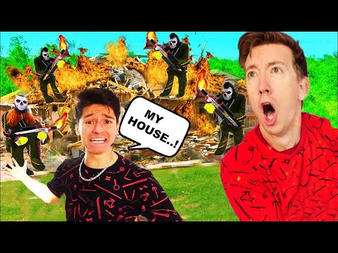 They Burned Down Spy Ninja House! Chad Wild Clay, Vy Qwaint