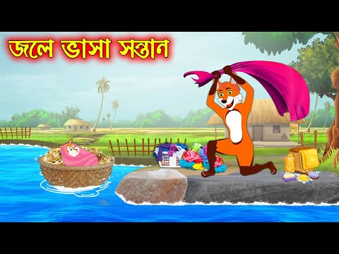 জলে ভাসা সন্তান  | Jole Vasa Sontan | Bangla Cartoon | Thakurmar Jhuli | Rupkothar Golpo