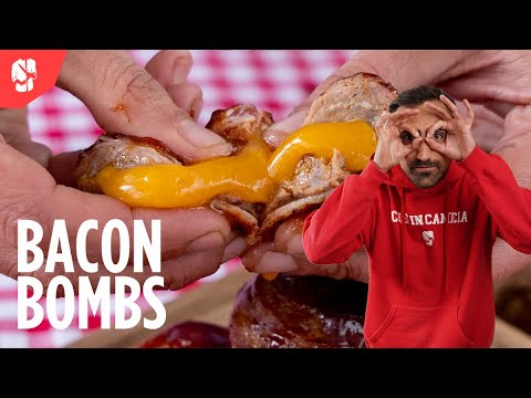 Bacon bombs: la ricetta delle polpette con cheddar, bacon e glassa alla salsa bbq | CHEF in CAMICIA