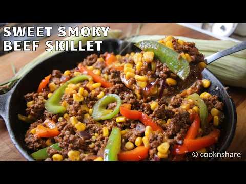 The Sweet & Smoky Ground Beef Skillet You’ll Make Again and Again