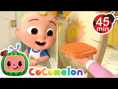 Peanut Butter Jelly Jam Sandwhiches! | CoComelon Kids Songs & Nursery Rhymes