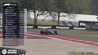 F1 26 表彰台　ハンガリー🇭🇺