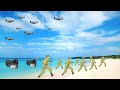 World War II Island Hopping Campaign