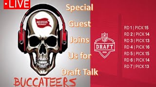 Tampa Bay Buccaneers | Bucs Fan Port Richey Lou Joins Us | NFL Draft Talk | Bucs Football Returns!