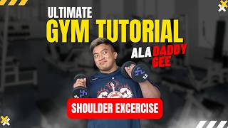 ULTIMATE GYM TUTORIAL PART 3 - SHOULDER | Panduan Gym lengkap buat Newbie