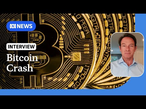 YouTube video thumbnail: Cryptocurrency Bitcoin Loses 31% From Record High, Erasing all Year-to-Date Gains