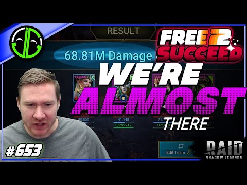 We Are SO CLOSE To A Free 2 Play 1 Key Clan Boss Team!!! | Free 2 Succeed - EPISODE 653