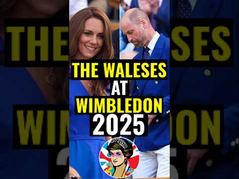 Prince and Princess of Wales, attend the men’s tennis finals at Wimbledon 2025