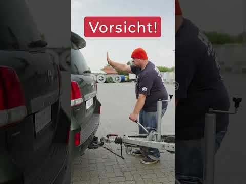 Anhänger Handbremse lösen - ganz ohne Kraftaufwand - Tipp Spanngurt Coach