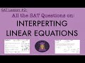 Understanding Linear Equations and Functions