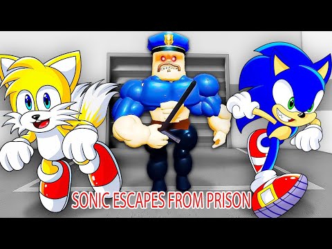 NEW UPDATE! BARRY'S PRISON RUN! SONIC ESCAPES FROM PRISON | Hilarious video