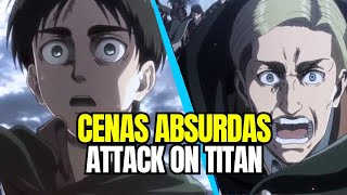 10 CENAS de ATTACK ON TITAN que MUDARAM TUDO!! 