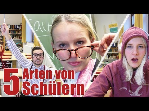 5 ARTEN VON SCHÜLERN, DIE JEDER KENNT! Welcher bist du?