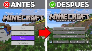 Como Hacer que tu Minecraft Bedrock parezca Minecraft Java