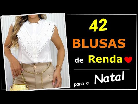 [ Blusas de Renda ] Faça Lindos Looks de Natal com Blusas de Renda | Dicas de Moda Feminina💕