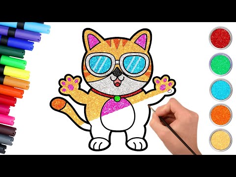 How to Draw an Adorable Kitten 🐱 | Easy Step-by-Step Drawing for Kids by @ChikiArtHindi