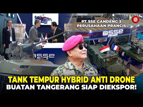 INDONESIA SIAP JADI EKSPORTIR TANK! Tank P8 Light Hybrid Buatan Tangerang Bikin Heboh!