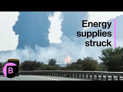 YouTube video thumbnail: Iran Launches Fresh Attacks on Energy Supplies