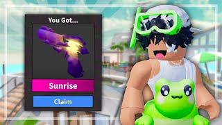 NEW *SUNRISE* MONTAGE IN MM2 SUMMER (Murder Mystery 2)