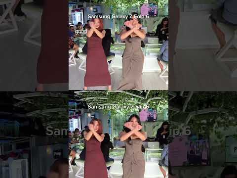 Perbandingan kamera Samsung Fold 6 dan Flip 6, udah cakep tanpa filter👀 | REELS GOOD PONSEL #shorts