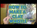 Whistle-Making Process and Techniques