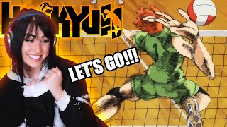 THE JOURNEY BEGINS! Haikyu!! Episode 1-2 REACTION!