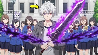 دخل مدرسة السحر للبنات بالخطأ والكل ظن انه مجرد منبود ولكنه أظهر طاقة سحرية مدمره 🔥|| ملخص انمي كامل