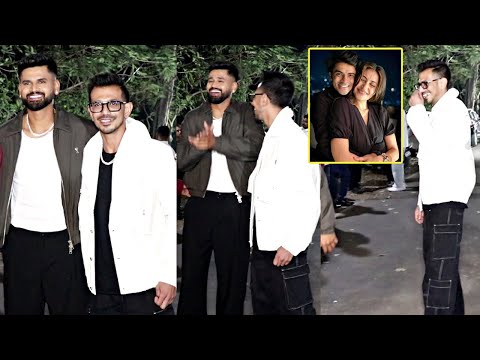 Yuzvendra Chahal 1st Time Smiling After Divorce News With Wife Dhanshree Verma! Shreyas Iyer On BB18