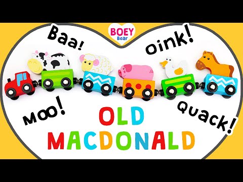 (Sing along!) Old Macdonald had a Farm Song | Animal Sounds | Sweet Learning Videos for Toddlers