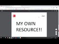 Resource Management in Educational Technology