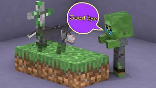 The Touching Story Of Baby Zombie And His Dog ❤️ - Minecraft Animation