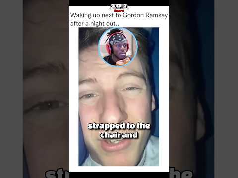 He mimicked Gordon Ramsay to perfection 😂