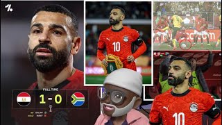 10men Mo Sala Egypt Beat South Africa 😂Mo Sala Scored pen⚽️S A Players are crying for pen on stoppag