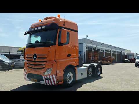 Mercedes-Benz Actros 2745 6x2 Bigspace Euro6A - Retarder - Standairco - Alcoa - SMARTtachoV2 | Trekkers | Standaard trekker