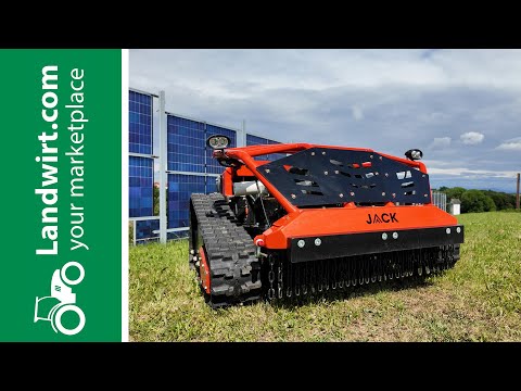 Effizient Mähen im Steilhang mit der Mähraupe Jack | landwirt.com