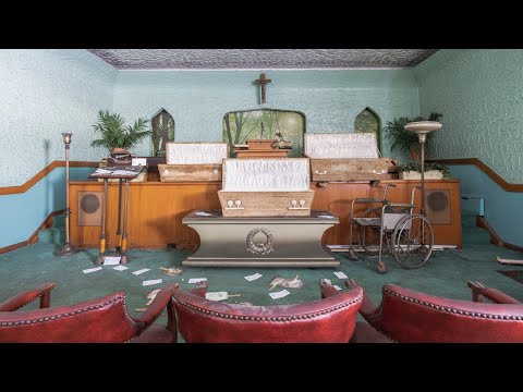 Abandoned Funeral Home With Everything Left Behind