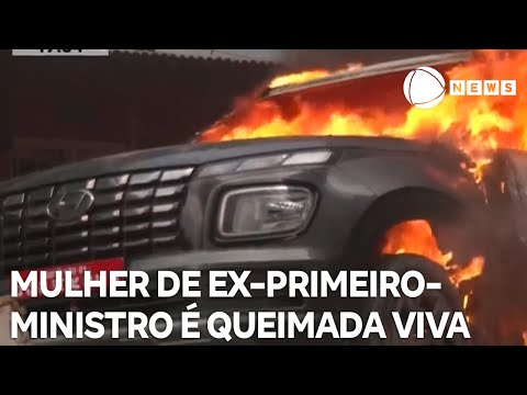 Mulher de ex-primeiro-ministro do Nepal é queimada viva