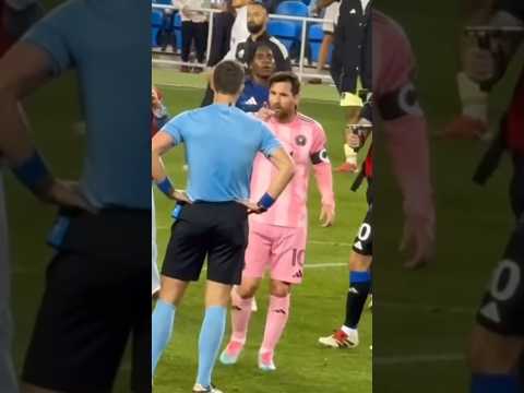 Messi angry 👀 #messi #leomessi #intermiami #football #fyp