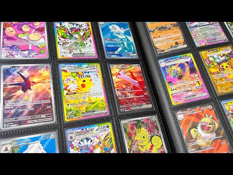 DO I HAVE A 100% COMPLETE SURGING SPARKS POKEMON CARD BINDER? [opening]