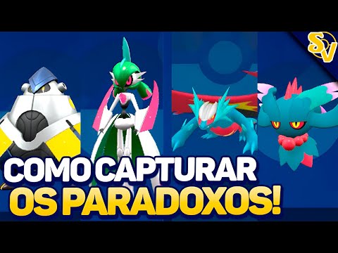 Como Capturar TODOS OS POKÉMON PARADOX SEM TROCAR em Pokémon Scarlet & Violet