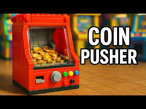 Designing an Automatic Coin Pusher with LEGO Mechanisms