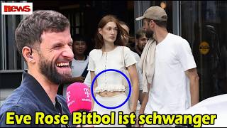 Bayern-Legende Thomas Müller gab im August seine Hochzeit mit Eve Rose Bitbol bekannt.