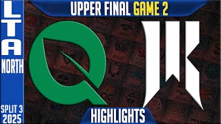 FLY vs SR Game 2 Highlights | Upper Final LTA North Playoffs 2025 | FlyQuest vs Shopify Rebellion