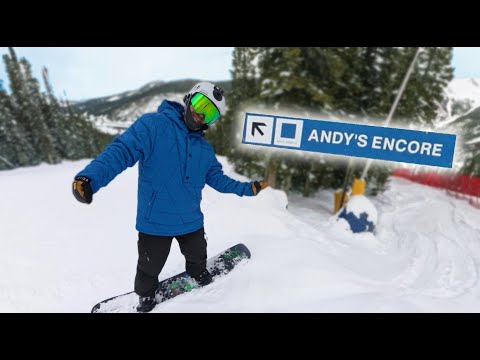 Andy's Encore Ski Trail at Copper Mountain