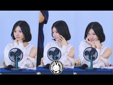 [4K] 250622 하츠투하츠 지우 직캠 '팬사인회 리액션' Hearts2Hearts(Jiwoo) Fancam @영등포 타임스퀘어 팬사인회  By 벤뎅이