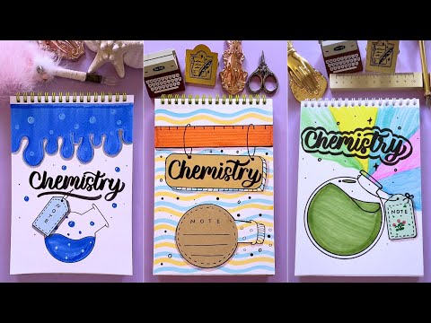 Creative Chemistry Covers 🔥 | 10 Must Try Front Page Ideas