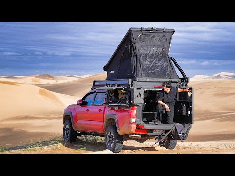 Trapped in a Giant Sandstorm 😱 7-Day Overland to the Gobi Desert Ep.3