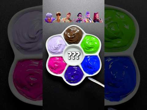 KPop Demon Hunters Color Mixing (Part 78) #kpopdemonhunters #colormixing #sodapop #sharkzhan