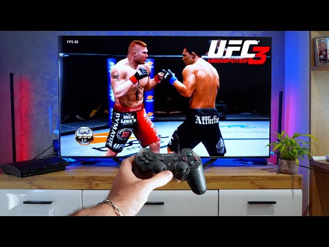 UFC Undisputed 3 on PS3 Slim in 2025 | 65" 4K TV Test POV Gameplay
