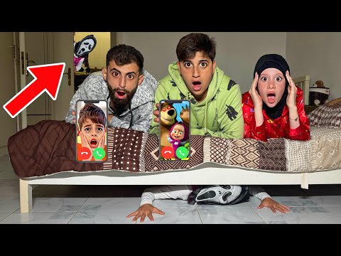 اكتشفنا انو بيتنا مسكون بالجن وماشا والدب الشرير حاولت تمقلبنا ولكن…!!مخيف